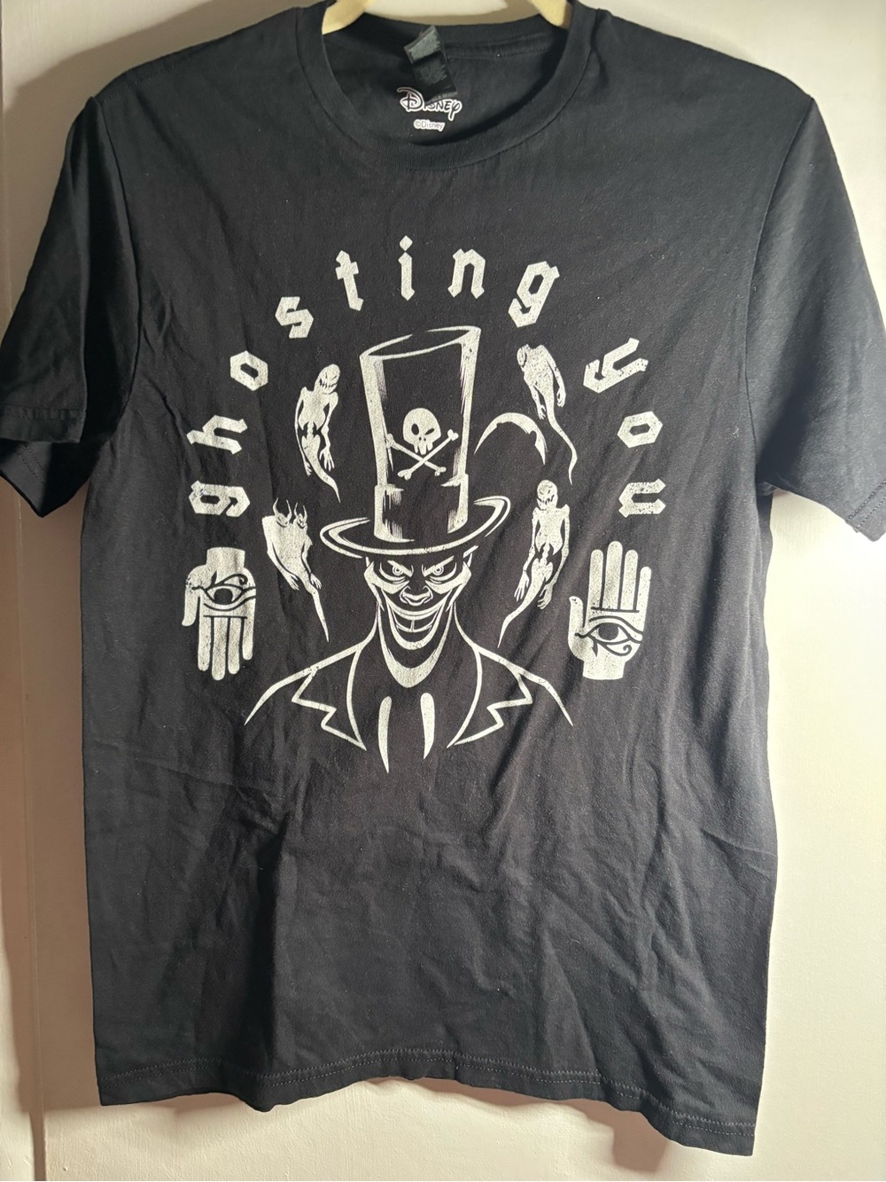 Disney Black Graphic 'Ghosting You' Voodoo Tee